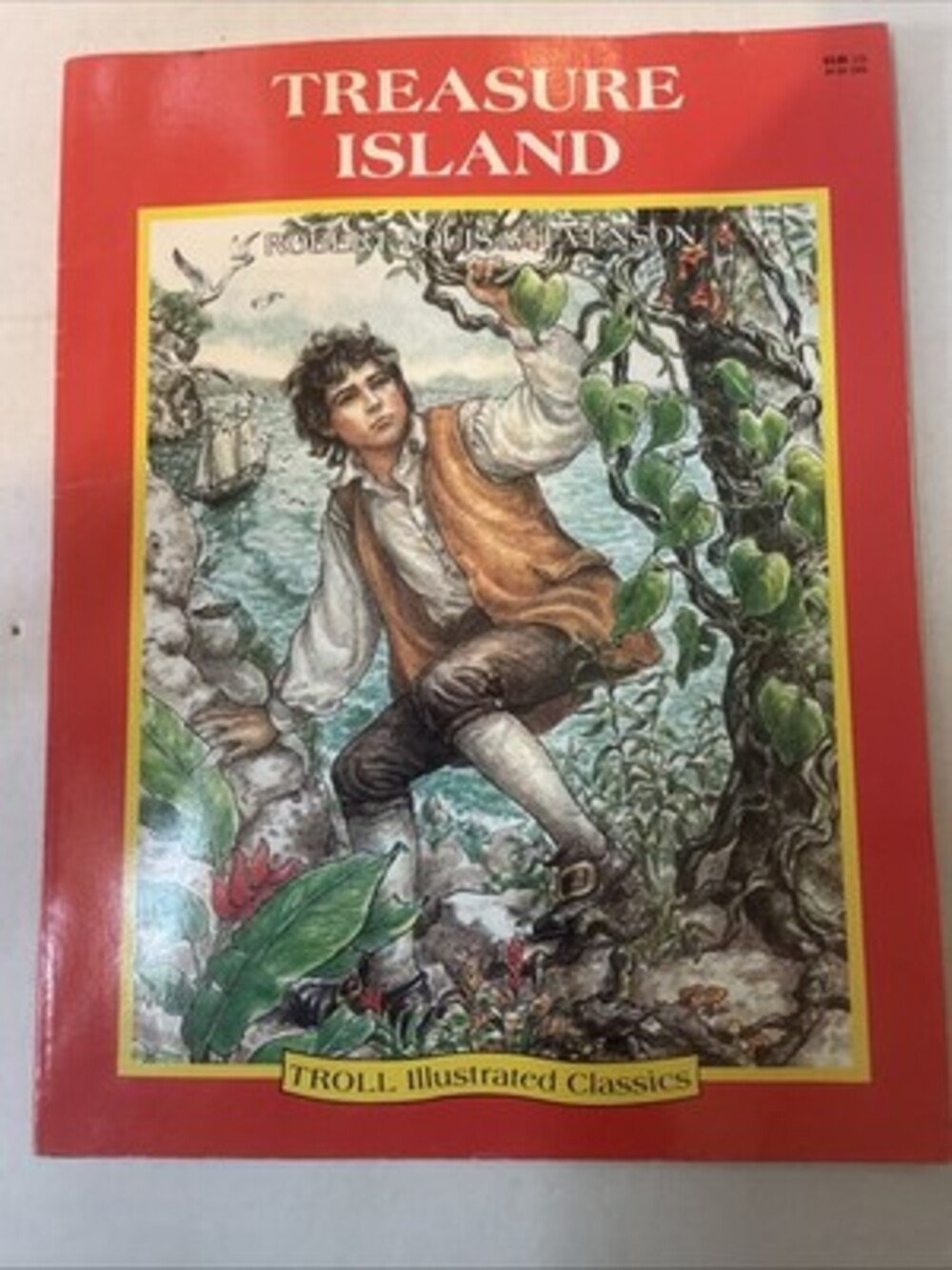 Treasure Island Troll Illustrated Classics Robert Louis Stevenson PB